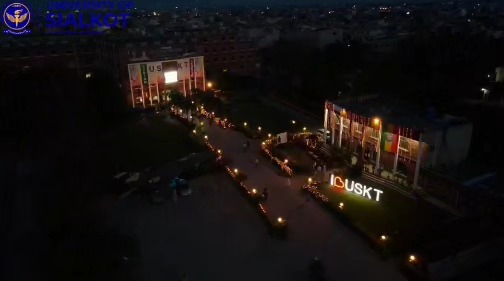 Step into the enchanting world of the University of Sialkot 